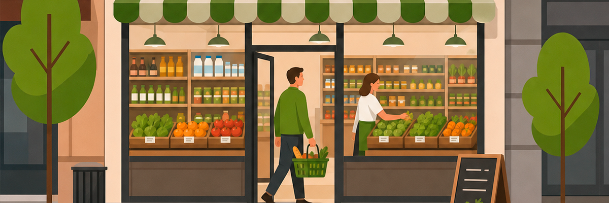 Продуктовые магазины